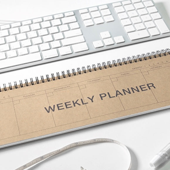 Weekly Desk Planner - Long Version