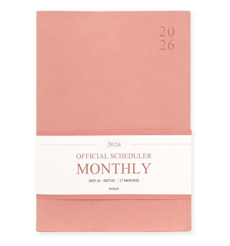 2026 Official Scheduler Big Monthly Planner