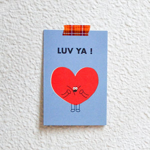 Love Ya Heart Card