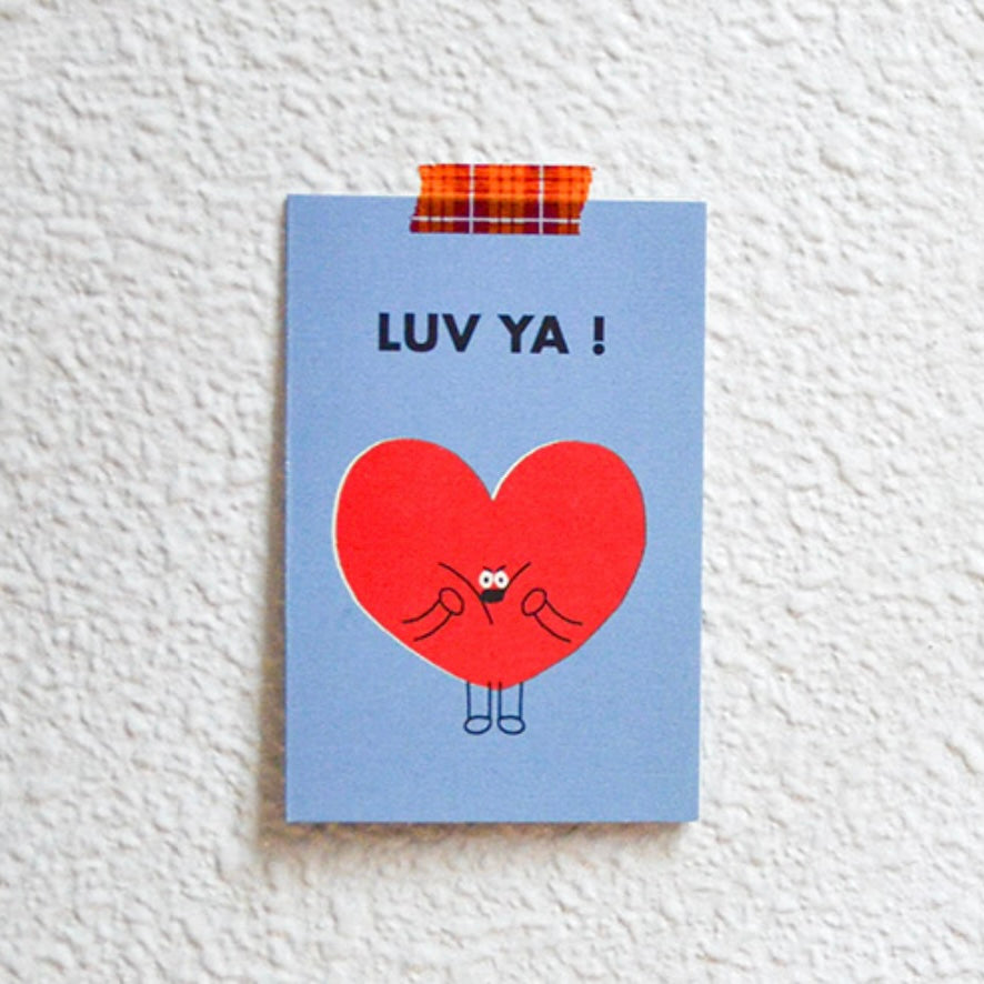 Love Ya Heart Card