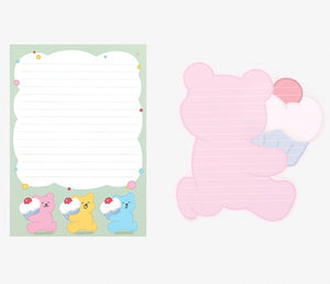Jelly Bear - Shape Letter - 01 Birthday