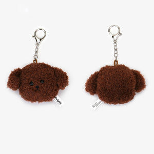 Fluffy Animal Keyring