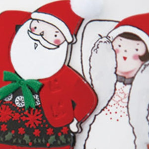 Santa Fashion Show Christmas Card