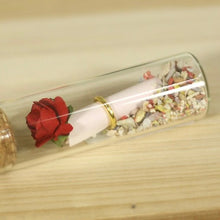 Load image into Gallery viewer, Rose Terrarium Bottle Letter