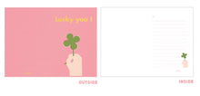 Load image into Gallery viewer, Lucky You Clover - Greeting Card