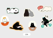 Load image into Gallery viewer, Peace Piece Sticker (A type)