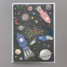 Load image into Gallery viewer, Spaceship - Greeting Card