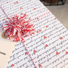 Load image into Gallery viewer, Wrapping Paper Set - Love Note
