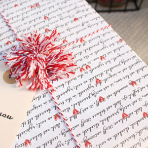 Wrapping Paper Set - Love Note