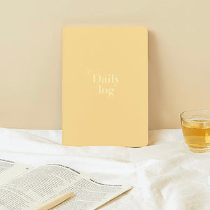 Your Daily Log - 6 Month Daily Undated Planner