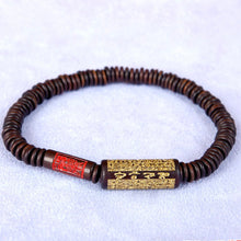 Load image into Gallery viewer, Lightning Struck Sliding Sutra Bracelet