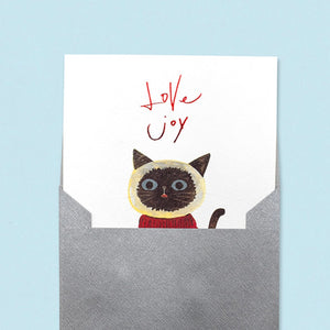 Love Joy Cat Card