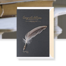 Load image into Gallery viewer, Fountain Pen Congratulations - Greeting Card