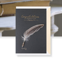 Load image into Gallery viewer, Fountain Pen Congratulations Card