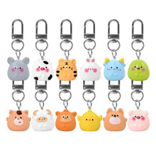 Load image into Gallery viewer, Zodiac Animal Random Keyring