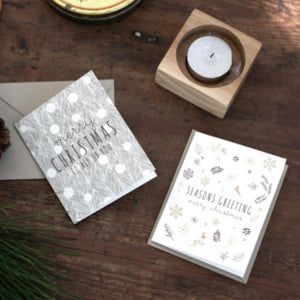 Leaf - Christmas Card Set