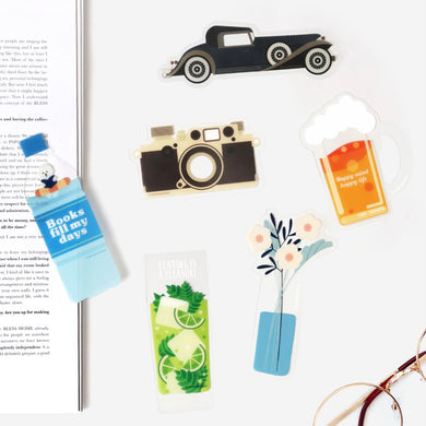 Free Line Transparent Bookmark