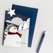 Load image into Gallery viewer, Petit Snow - Christmas Card