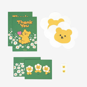 Jelly Bear - Shape Letter - 02 Thank You