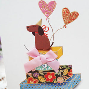 Elegant Puppy Gifts - Greeting Card
