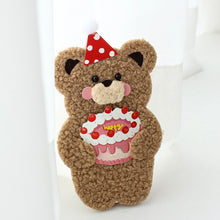 Load image into Gallery viewer, Fluffy Bear Birthday Card