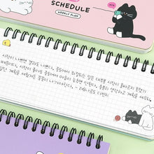 Load image into Gallery viewer, Nyangnyang Schedule Notebook