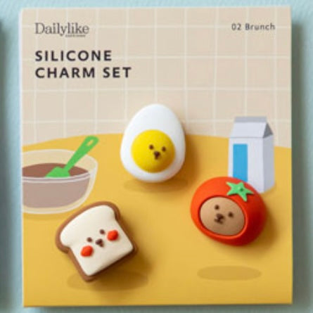 Silicone Charm Set