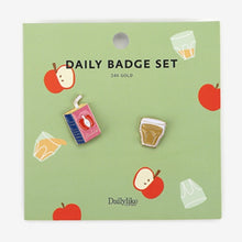 Load image into Gallery viewer, Enamel Pin Set - Apple Juice