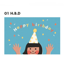 Load image into Gallery viewer, Happy Birthday Confetti Card