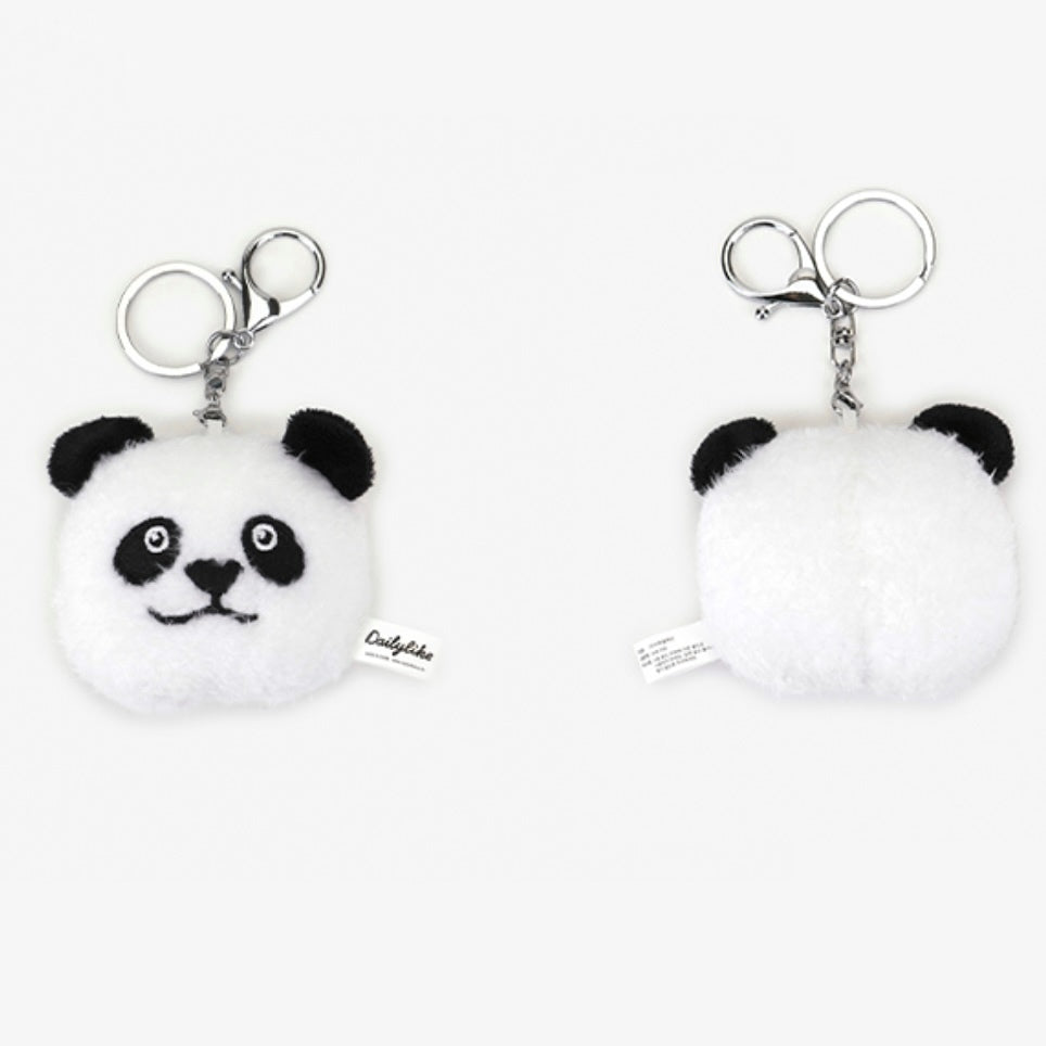 Fluffy Animal Keyring