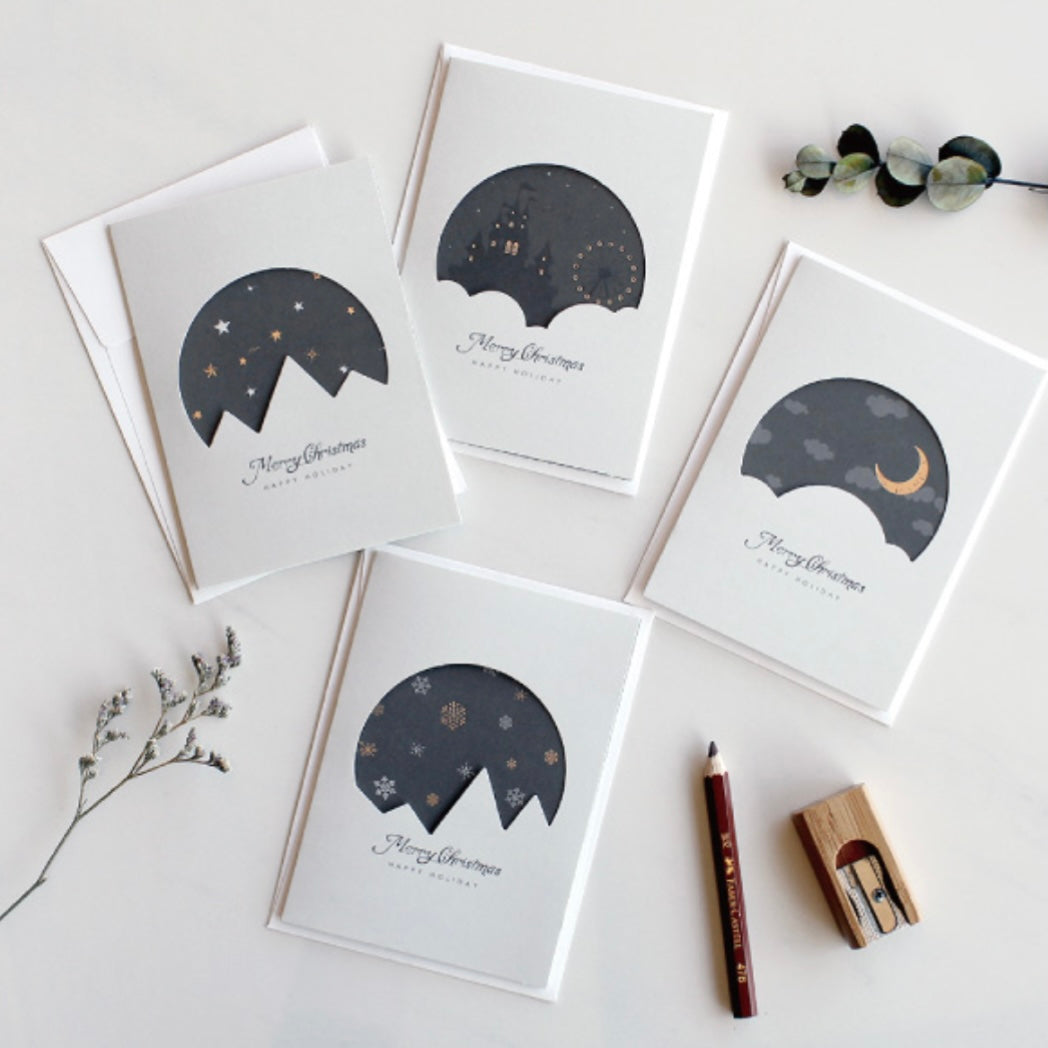 Dream Sky - Christmas Card Set