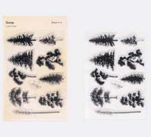 Load image into Gallery viewer, Lush Forest - Clear Stamp Set