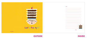 Let's Party Cake Card
