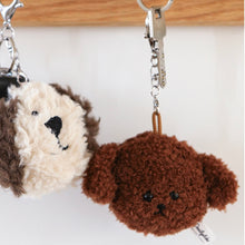 Load image into Gallery viewer, Fluffy Animal Keyring