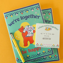 Load image into Gallery viewer, Jelly Bear B6 Cover Note - Mint (Lined)