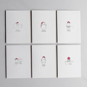 Hello - Christmas Card Set