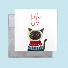 Load image into Gallery viewer, Love Joy Cat Card