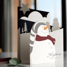 Load image into Gallery viewer, Petit Snow - Christmas Card