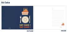 Load image into Gallery viewer, Eat Cake! - Greeting Card
