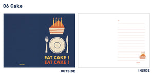 Eat Cake! - Greeting Card