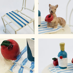 Miniature Squirrel Picnic Set