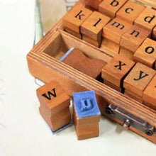 Load image into Gallery viewer, Lower Case Alphabet and Symbol Stamp Set