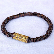 Load image into Gallery viewer, Lightning Struck Sliding Sutra Bracelet