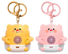 Load image into Gallery viewer, Hand Heart Bear Keyring