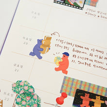 Load image into Gallery viewer, Jelly Bear Sticker - 04 Shopping