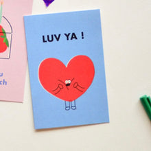 Load image into Gallery viewer, Love Ya Heart Card