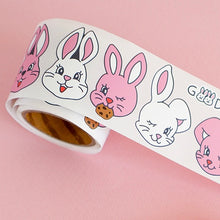 Load image into Gallery viewer, Animal Roll Sticker - Cookie Bunny