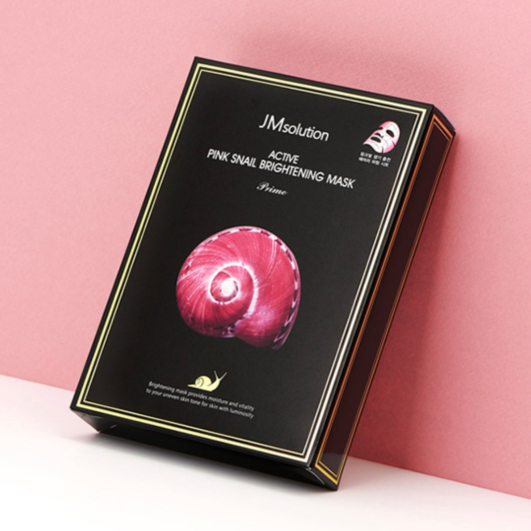 JMSolution - Active Pink Snail Brightening Mask