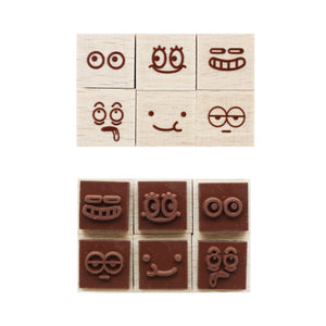 Facial Expressions Stamp Set