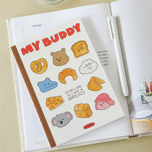 Load image into Gallery viewer, My Buddy B6 Cover Note - Bread (Blank)